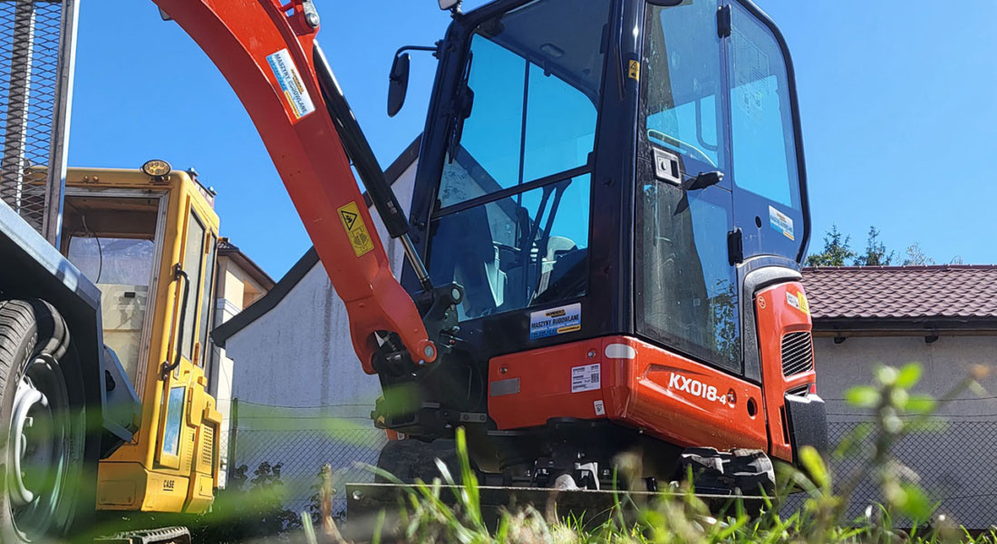 Wielkość i moc – koparka Morąg – Kubota KX009-04 w świetle innowacji