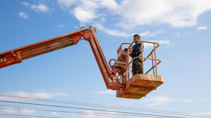 Wyższy poziom efektywności – podnośnik koszowy Morąg